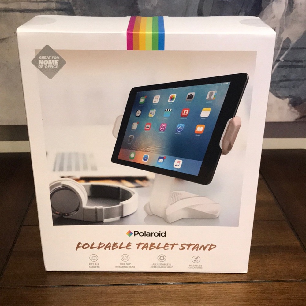 New! Polaroid Tablet Stand